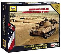 Zvezda 500787422 - 1: 100 US Self Propelled Gun M/43