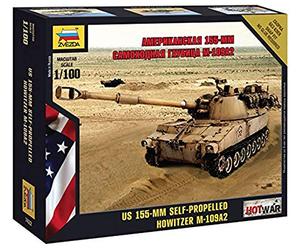 Zvezda 500787422 - 1: 100 US Self Propelled Gun M/43