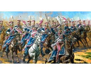 Zvezda 500788075, Lifeguard Polish Uhlans, 1:72 Scale