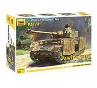 Zvezda 500785017 - 1:72 Panzer IV Ausf.H (Sd.Kfz.161/2), Model Building Kit, Stand Model Building, Hobby, Crafts, Plastic Kit