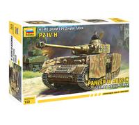 Zvezda 500785017 - 1:72 Panzer IV Ausf.H (Sd.Kfz.161/2), Model Building Kit, Stand Model Building, Hobby, Crafts, Plastic Kit
