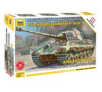 Zvezda 1/72 5023 King Tiger Ausf B with Henschel Turret