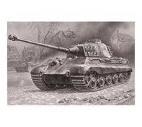 Zvezda 1/72 5023 King Tiger Ausf B with Henschel Turret