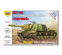 ZVEZDA 5026 Soviet Tank Destroyer Isu-152 1:72 Snap Fit Model Kit