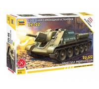 Zvezda 1/72 Soviet SU-122 Self-Propelled Gun # 5043