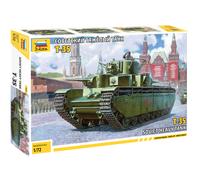 Soviet Heavy Tank T-35 1:72 Plastic Model Kit 5061 ZVEZDA