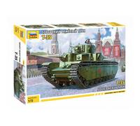 Soviet Heavy Tank T-35 1:72 Plastic Model Kit 5061 ZVEZDA