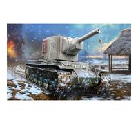 Zvezda 5084 KV-2 Heavy Soviet Tank WWII 1:72 Model Kit