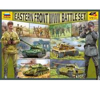 Zvezda 5203 Battle Set Eastern Front WWII 1:72 Plastic Model Kit