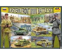 Zvezda 5203 Battle Set Eastern Front WWII 1:72 Plastic Model Kit