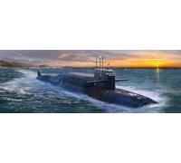Zvezda 530009062 1:350 inch Dolphin Nuclear Submarine Delta IV Kl, Model Kit, Plastic Construction Kit, Assembly Kit, Detailed Replica