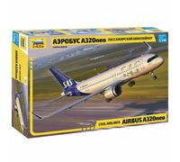 Zvezda 7037 Airbus A-320 Neo 1:144 Plastic Model Aircraft Kit