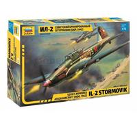 ZVEZDA 7279 1/72 Soviet Armored Attack Aircraft IL-2 Stormovik Mod. 1942