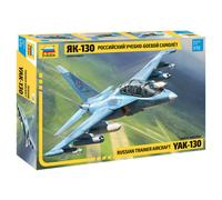Zvezda 500787307-1:72 YAK-130, Model Building Kit, Standing Model Building, Hobby, Crafts, Plastic Kit, Unpainted