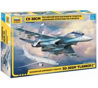 ZVEZDA 500787314-1:72 Sukhoi SU-30 SM - Plastic Kit - Model Kit - Assembly - Kit - for Beginners - Detailed, Unpainted