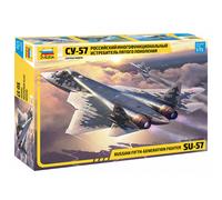 ZVEZDA 7319 Sukhoi Su-57 1:72 Plastic Model Plane Kit