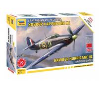 Zvezda 7322 Hawker Hurricane IIC 1:72 Snap Fit Plastic Aircraft Model Kit
