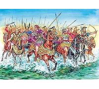 Zvezda Model Kit 8007 – Age of Battles Tabletop Macedonian Cavalry – 1:72 Scale, 17 Figures