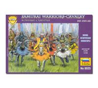 ZVEZDA 8025 Samurai Warriors Model Kit 1:72