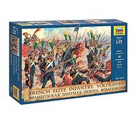 Zvezda 8042 - French Elite Infantry. Voltigeurs - Plastic Model Soldiers Kit Scale 1/72 1" 40 Details