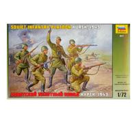 ZVEZDA 8077 1:72 Soviet Infantry WWII - 38 figures