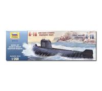 ZVEZDA 9025 K-19 Soviet Hotel Class Sub Model Kit Model Kit 1:350