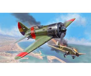 Zvezda 927330-1/72 I-16 Polikarpov Type 5 Scale 1:72