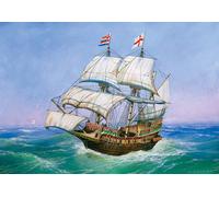 Zvezda - Ship Model Kit - Golden Hind (English Galleon) - 1:350 - #6509