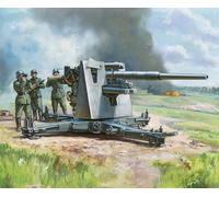 Zvezda 500786158 - 1:72 German Flak 36/37, 88 mm