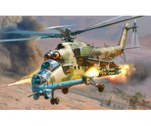 Zvezda Military Air - Mil Mi-35 M Hind E - Z4813