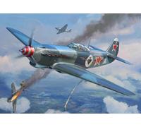 Zvezda Military Air - Yak 9-T With Cannon - Z4831