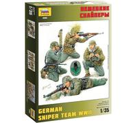 Zvezda - Model - German snipers - scale 1:35 - random model reference: ZV3585 49 pieces, small