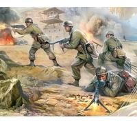 Zvezda Model Kit - Z6136 - German Paratroopers - 1: 72 Scale
