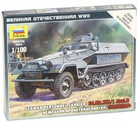 Zvezda - z6127 - Model Kit - SD Car 251/1 Ausf B - Scale 1:100