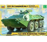 Zvezda Models BTR-70 Model Kit with MA-7 Turret