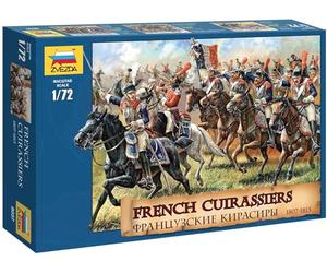 Zvezda ZV8037 1:72- Historical Figures Set French Cuirassier