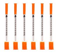 ZVF 100 Pack 0.5cc with 29Ga 1/2-Inch(13mm),Lab Dispensing Tools Plastic Tube,Individually Sealed（100 Pack)