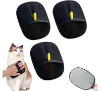 ZVFEIXIV Pet Static Hair Removal Gloves - Easy Hair Removal Tool | One click Cleaning of Cat and Dog Hair | Suitable for Home, Car, and Sofa | Essential for Pet Owners | Fashionable (3)
