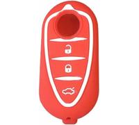 ZVFZGFGR Car Case Sleeve Keys Shells Protection Covers Silicone Cover Remote Key Fob for Alfa for Romeo 4C Mito for Giulietta Myth 159 GTO GTA