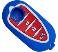 ZVFZGFGR Car Case Sleeve Keys Shells Protection Covers Silicone Cover Remote Key Fob for Alfa Myth 159 GTO for Giulietta for Romeo 4C GTA-m38