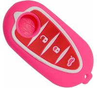 ZVFZGFGR Car Case Sleeve Keys Shells Protection Covers Silicone Cover Remote Key Fob for Alfa Myth 159 GTO for Giulietta for Romeo 4C GTA-m38