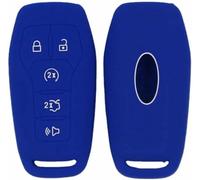 ZVFZGFGR Car Case Sleeve Keys Shells Protection Covers Silicone Cover Remote Key Fob for Ford Fusion for Mustang 150 Explorer Mondeo Edge 2015 2016 2017 2018