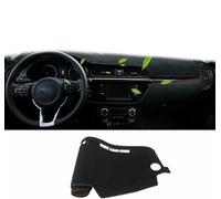 ZVFZGFGR Car Dash Mat Dashboard Cover Non-slip Mat Dash Protector Interior Anti-glare Interior Auto Sunshade for Kia Rio 4 2017-2020
