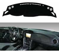 ZVFZGFGR - Car Dashboard Cover Anti-Scratch Dash Cover Interior Dash Covers - for Toyota 86 GT86 FT86 for Subaru BRZ 2012-2015 2016 2017 2018 LHD