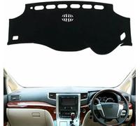 ZVFZGFGR - Car Dashboard Cover Anti-Scratch Dash Cover Interior Dash Covers - for Toyota Alphard Vellfire 2008 2009 2010 2011-2017, Black(Red Edge), Right Hand Drive