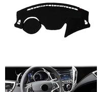 ZVFZGFGR Car Dashboard Cover Dash Mat Car Accessories Sunshade Protective Dashboard Mat For Hyundai Veloster 2012 2013 2014 2015 2016 2017 2018 No Sound