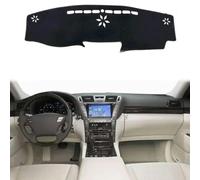 ZVFZGFGR Car Dashboard Cover Dash Mat Car Accessories Sunshade Protective Dashboard Mat For lexus LS460 LS460L LS600L LS460H LS600H 2006-2011 LHD RHD