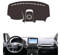 ZVFZGFGR Car Dashboard Cover Protective Avoid Light Carpet Auto Dash Mat Anti-UV Anti-slip Accessories For Ford EcoSport BK ST-Line 2018 2019 2020 2021 2022 LHD RHD