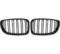 ZVFZGFGR - Car Front Grill Gloss Black Front Kidney Double Slat Grill Grill Car Accessories Car Radiator Grille For BMW E81 E87 E82 E88 128I 130I 135I Selected 2007 2008 2009 2010 2011