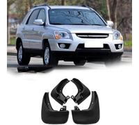 ZVFZGFGR - Car Mudguard Mud Flaps Front Rear Auto Mudflap Set Mud Flaps Kit Splash Waterproof Guards for Kia Sportage 2004-2010